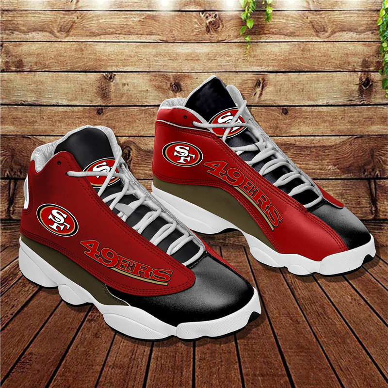 Women's San Francisco 49ers Limited Edition JD13 Sneakers 006